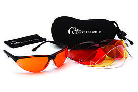 Тактичні окуляри зі змінними лінзами Ducks Unlimited Ducab-1 shooting KIT Anti-Fog, змінні лінзи