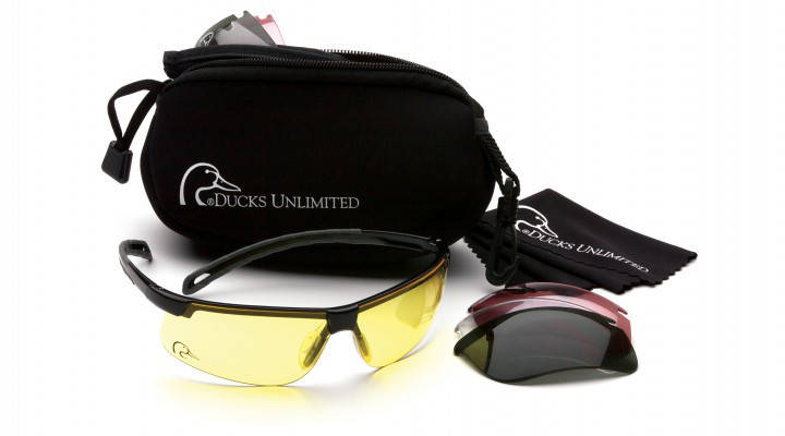 Тактичні окуляри зі змінними лінзами Ducks Unlimited Ducab-2 shooting KIT Anti-Fog, змінні лінзи, фото 2