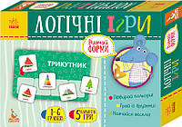 Логические игры Изучай формы 24 карточки Ранок укр. 918002 FG, код: 7904796