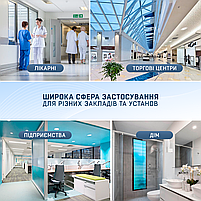 Сенсорний диспенсер (дозатор) для антисептика, безконтактний, спреєве розпилення 1л, фото 10
