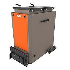 18 кВт - Котел холмова шахтного типу  5 мм сталь Bizon FS Trio