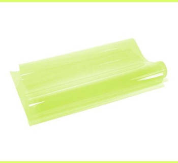 Плівковий кольоровий світлофільтр гелевий 088 Lime Green Lighting Gel зелений лайм 0,6*0,6 м Chris James / Rosco