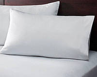 Наволочка біла тканина бязь голд (135 гр/м2)  розмір 50-70 см