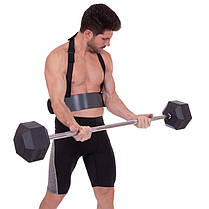 Армбластер ізолятор біцепса Zelart TA-2260 чорний, фото 5