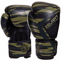 Боксерські рукавиці Zelart BO-3397 8-12 унцій кольору в асортименті
