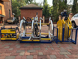 Стиковий апарат для зварювання труб ручне управл. Ø 250-500, 344кг, 400B, з компл. вкл. 250-450, Nowatech, Польща