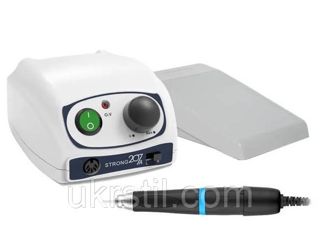 Фрезер для манікюру та педикюру Strong 207A/H400 (оригінал), фото 1