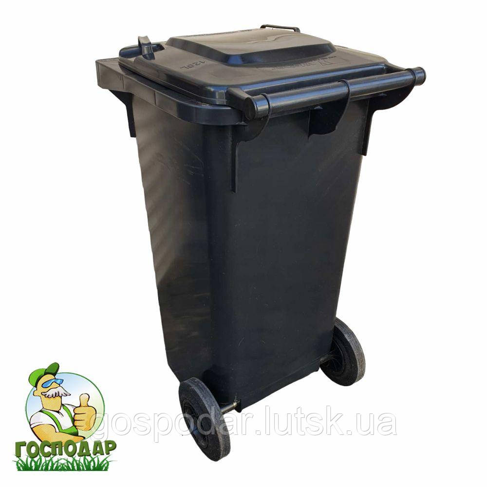 Сміттєвий контейнер (бак) 120 л на колесах з Німеччини, фото 1