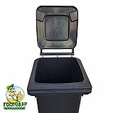 Сміттєвий контейнер (бак) 120 л на колесах з Німеччини, фото 2