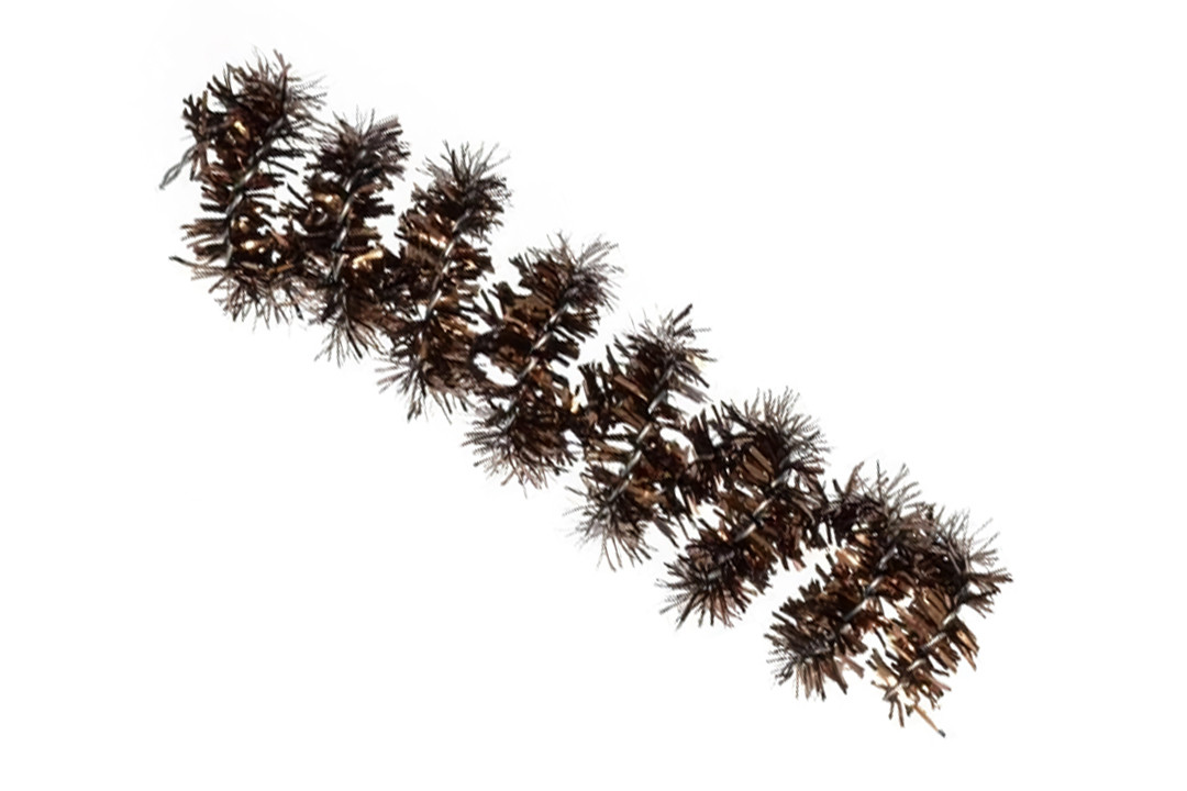 Синельний дріт, 30 см, блискучий коричневий, фото 1