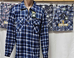 Чоловіча сорочка "HETAI" тепла A-2 змійка