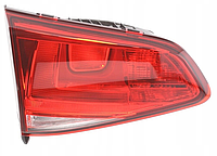 Фонарь задний VW Golf VII 13 - хэтчбек правый, внутренний, светлый (DEPO) 5G0945093M