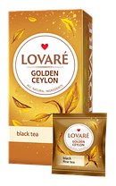 Чай LOVARE 24х2г., Ceylon tea чорний цейлонський
