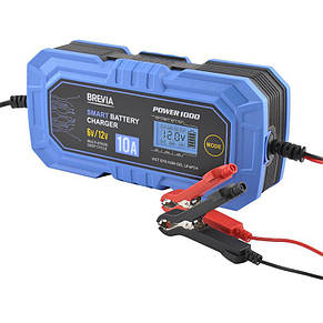 Зарядний пристрій АКБ Brevia Power 1000 6V/12V 10A, фото 1