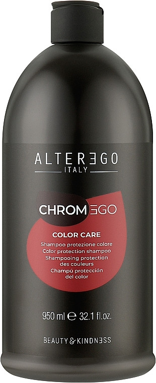 Шампунь для захисту кольору волосся Alter Ego Chromego Color Care 950 мл (Оригінал), фото 1