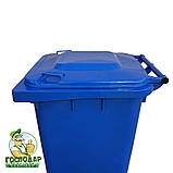 Сміттєвий контейнер (бак) 240 л на колесах з Німеччини, фото 2