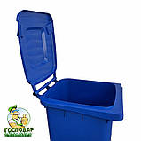 Сміттєвий контейнер (бак) 240 л на колесах з Німеччини, фото 5