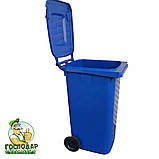 Сміттєвий контейнер (бак) 240 л на колесах з Німеччини, фото 7