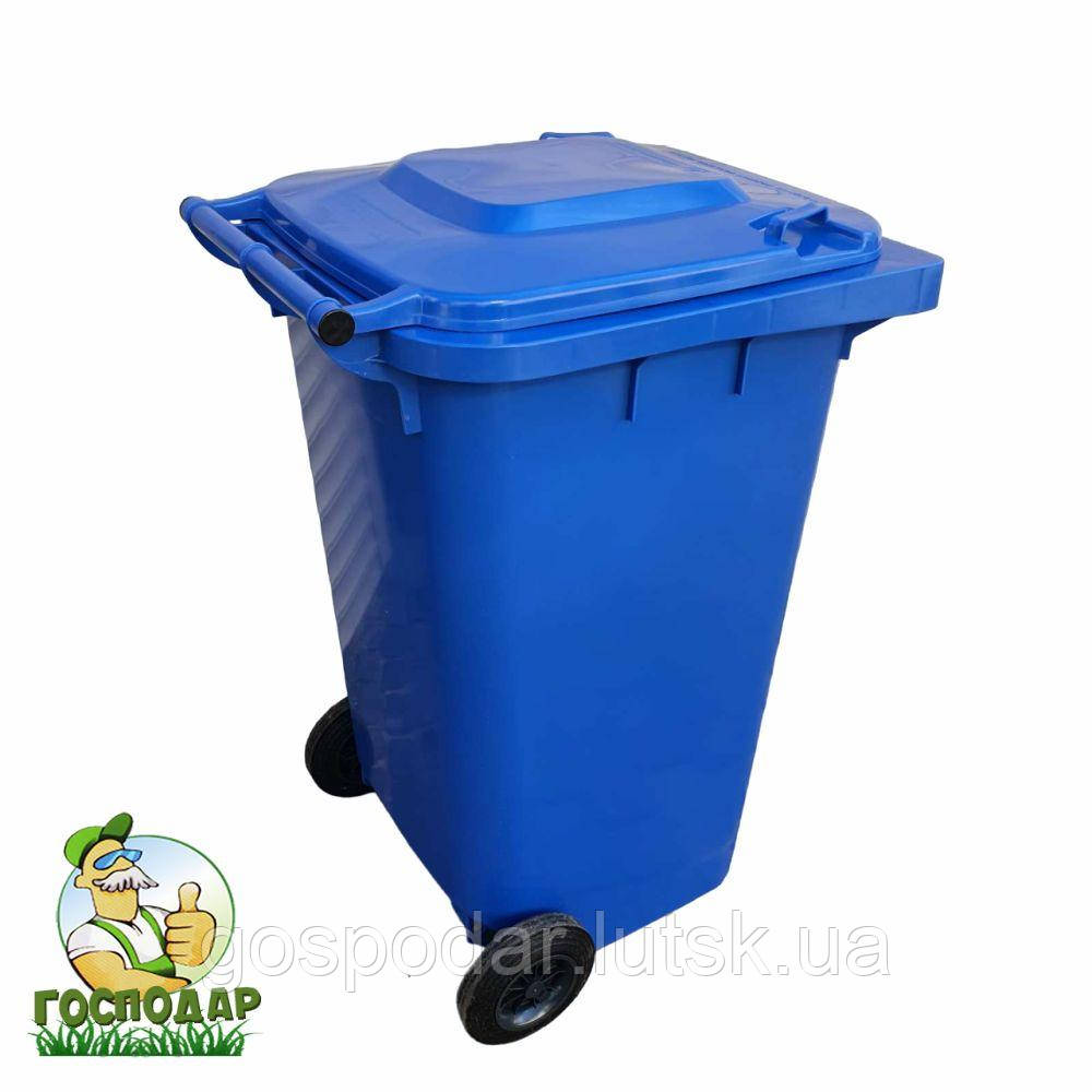 Сміттєвий контейнер (бак) 240 л на колесах з Німеччини, фото 1