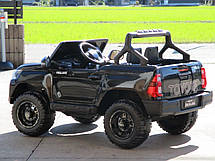 Дитячий електромобіль джип Toyota Hilux M 4919EBLR-2 (MP3, USB, SD карта, мотори 4x35W, акумулятор 12V14AH), фото 5