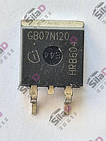 Транзистор SGB07N120 marking GB07N120 Infineon корпус TO-263