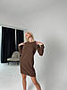 Тепла жіноча сукня в спортивному стилі "Cassie"| Батал, фото 4