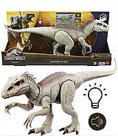 Динозавр Індомінус Рекс Вогні та Звуки 53 см Jurassic World Indominus Rex Mattel HNT64