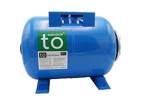 Бак гідроакумулятор горизонтальний  24л toНасоси Baumar - Завжди Вчасно