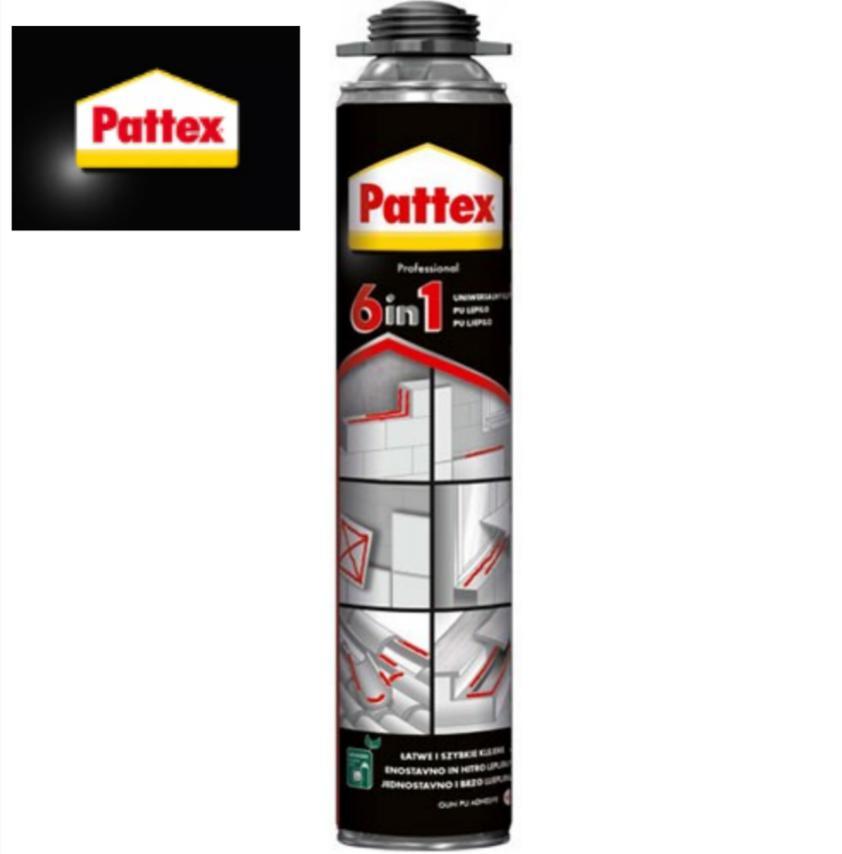 Купить Пена-клей Pattex 6в1 750мл (pro) Германия, цена 257.38 ₴ — Prom ...