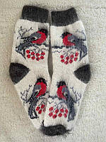 Шкарпетки жіночі з козиного пуху кругова в'язка