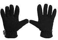 Перчатки зимние тактические Mil-Tec Fleece Black 12534002