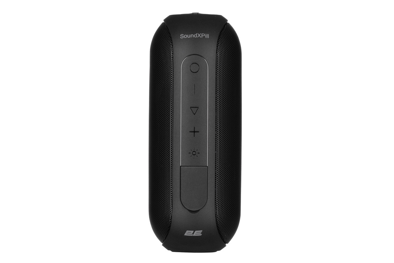2E Акустична система SoundXPill TWS, MP3, Wireless, Waterproof Black, фото 1