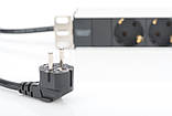Digitus Блок розеток 1U, 8xSchuko, 16A, 250V, вилка Schuko, фото 6