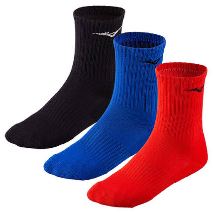 Набір спортивних шкарпеток Mizuno Training 3P Socks 32GX2505-97, фото 1