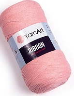 Пряжа Ribbon Yarnart-767 корал
