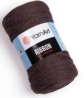 Пряжа Ribbon Yarnart-769 коричневий