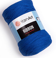 Пряжа Ribbon Yarnart-772 синій