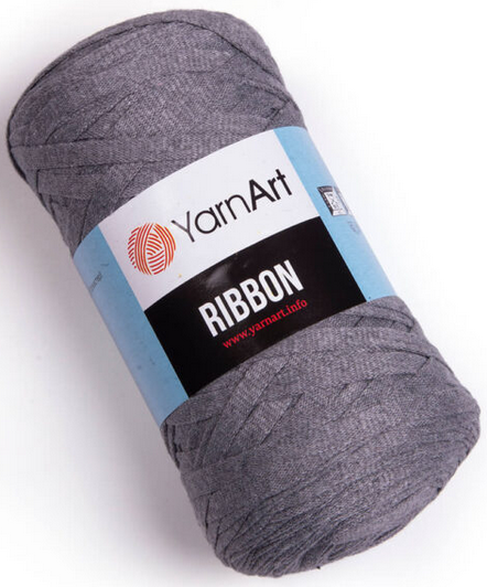 Пряжа Ribbon Yarnart-774 темно-сірий, фото 1