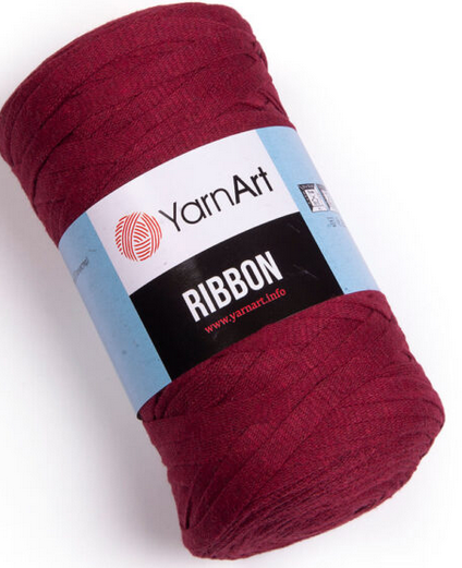 Пряжа Ribbon Yarnart-781 бордо, фото 1