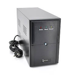 ДБЖ Ritar E-RTM600L-U (360W) ELF-L, LED, AVR, 2st, USB, 2xSCHUKO socket, 1x12V7Ah, metal Case  Q4