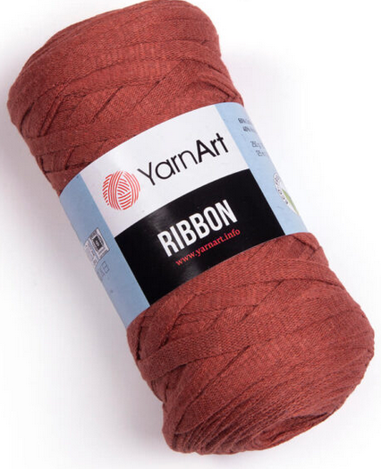 Пряжа Ribbon Yarnart-785 теракот, фото 1