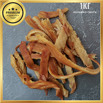 Кальмар сушений смуги Преміум в арахісовом маслі