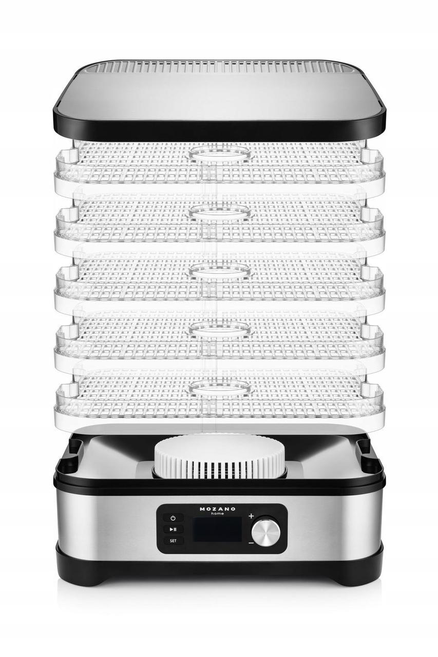 Сушарка для грибів, трав та продуктів - дегідратор фруктів Mozano PRO Food Dryer 5 лотків 450W