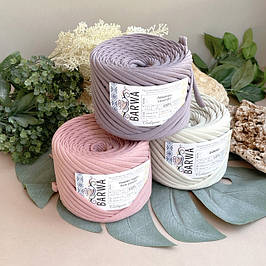 Трикотажна пряжа BARWA 7-9 мм (50 метрів)