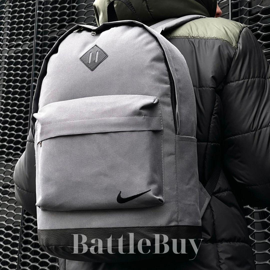 Міські та спортивні рюкзаки молодіжні шкільні портфелі, сірий спортивний рюкзак для підлітка nike