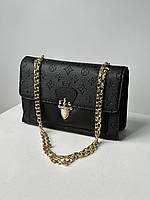 Louis Vuitton Victoire Monogram Canvas Calf Leather Black/Gold 26 x 16 x 9 см