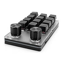 Клавиатура 12 клавиш для макросов 12 клавиш Черный