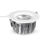 V-TAC Світильник точковий LED V-TAC SKU-1272 10Вт 1200Лм 6400K 130мм білий, фото 5