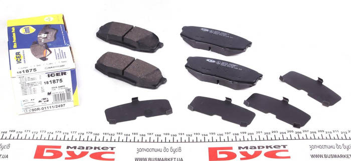 Купить Колодки тормозные (задние) Toyota Land Cruiser Prado 09-/200 ...