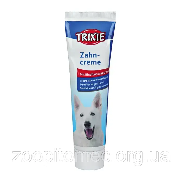 Зубна паста Trixie із запахом яловичини, 100 г, фото 1